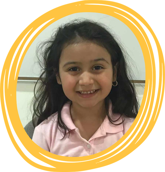 Samantha, 2nd Grade, After-school Tutoring Program