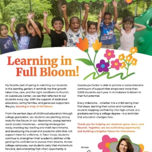 Spring Newsletter 2026